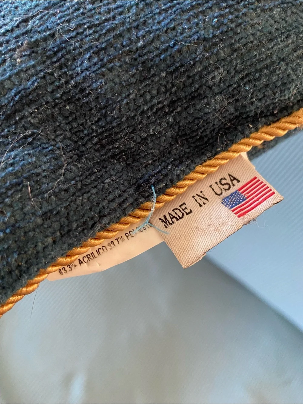 CLUB 33 Disney Parks Vintage Tapestry Bolster Accent Pillow RARE Retired